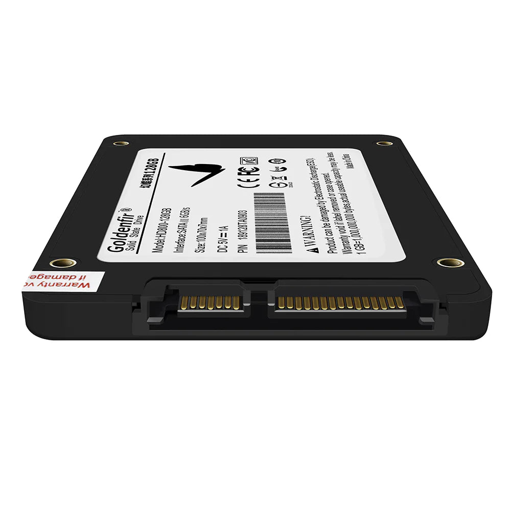 Goldenfir SATA III Solid State Drive (SSD) - Available in 120GB, 128GB, 240GB, 256GB, 480GB, 500GB, 512GB, 1TB, and 2TB for Laptops