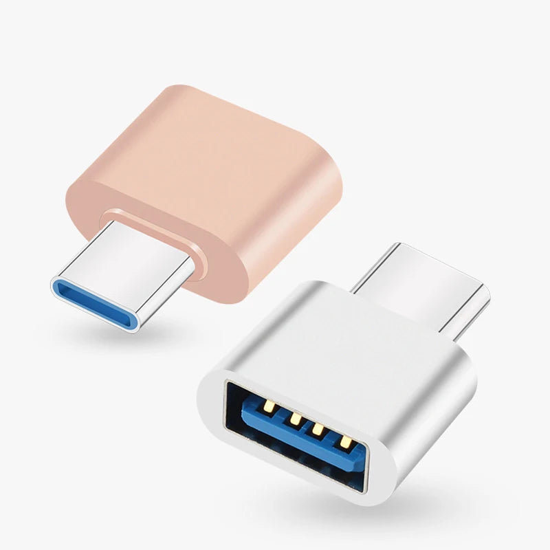 USB 2.0 Type-C OTG Cable Adapter for Xiaomi Mi5, Mi6, Huawei, and Samsung - Compatible with Mouse, Keyboard, and USB Flash Drives