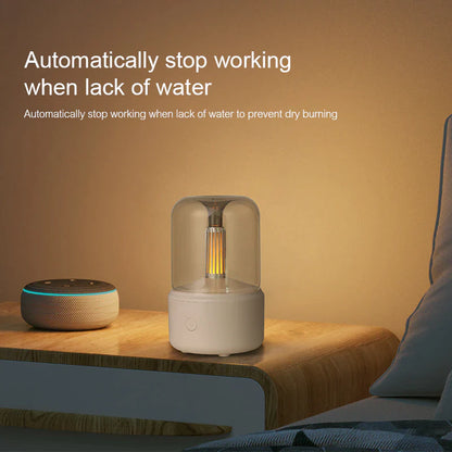KINSCOTER Compact Aroma Diffuser and USB Humidifier with Essential Oil Night Light and Cold Mist Function for Home and Gifting