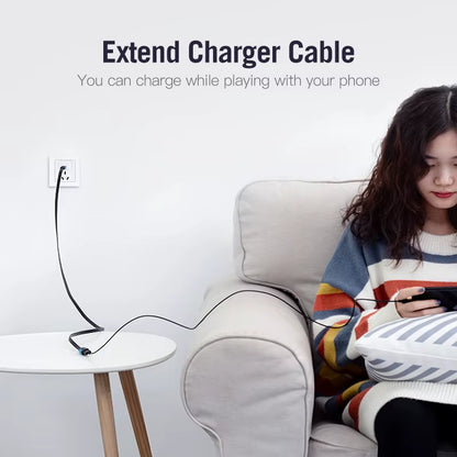 Vention USB 3.0 Male to Female Extension Cable - Data Transfer Cord for Smart TVs, PCs, and SSDs