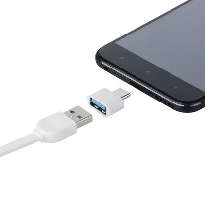 USB 2.0 Type-C OTG Cable Adapter for Xiaomi Mi5, Mi6, Huawei, and Samsung - Compatible with Mouse, Keyboard, and USB Flash Drives