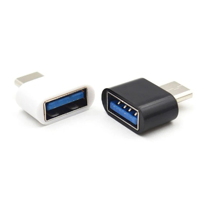 USB 2.0 Type-C OTG Cable Adapter for Xiaomi Mi5, Mi6, Huawei, and Samsung - Compatible with Mouse, Keyboard, and USB Flash Drives
