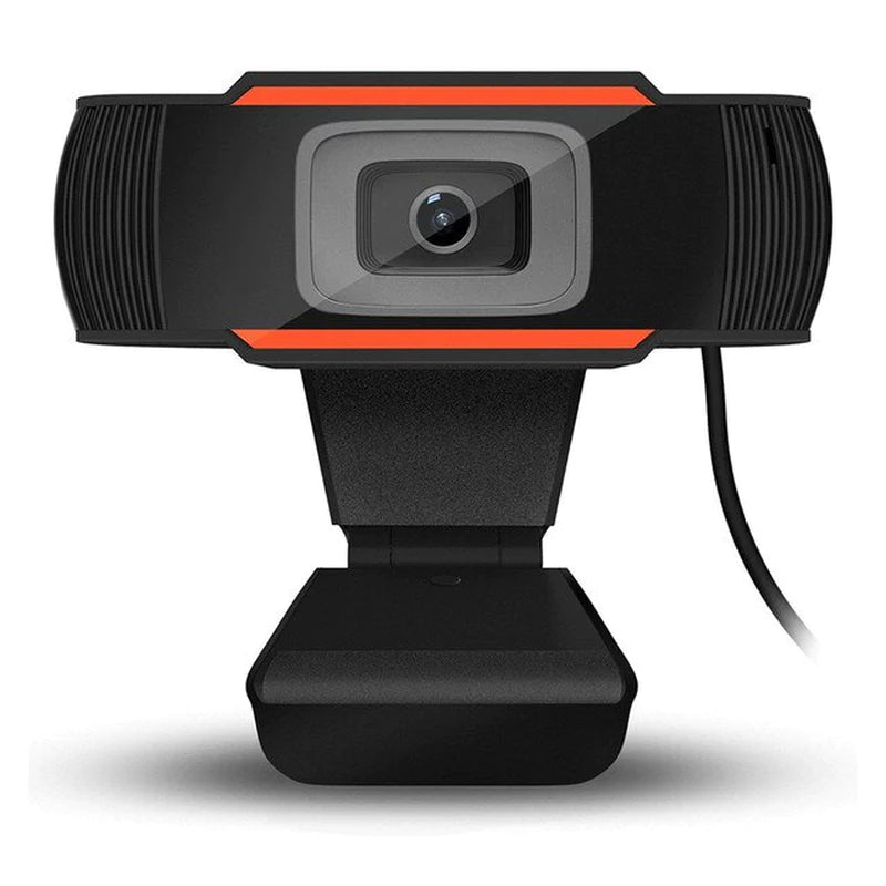720P HD Rotatable Webcam with Microphone for Desktop and Laptop Video Recording