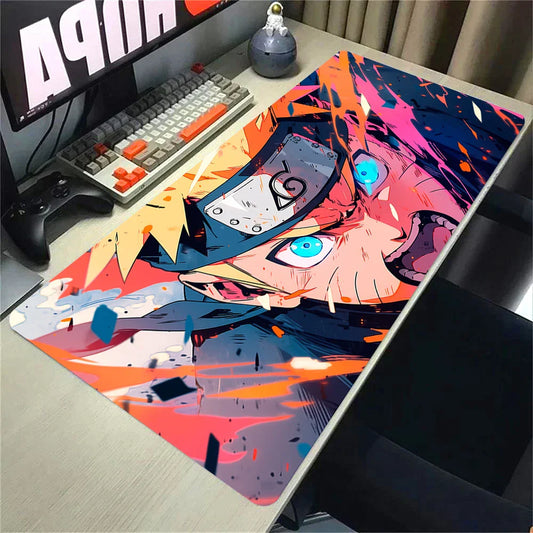 Naruto-Themed Gaming Desk Mat