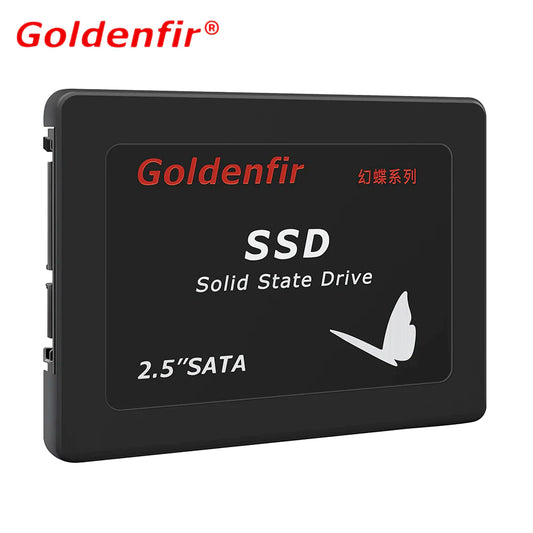Goldenfir SATA III Solid State Drive (SSD) - Available in 120GB, 128GB, 240GB, 256GB, 480GB, 500GB, 512GB, 1TB, and 2TB for Laptops