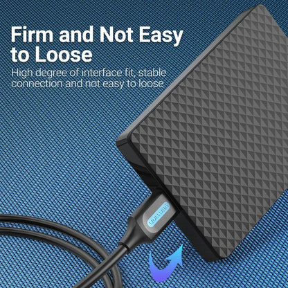 Mini USB 2.0 Fast Charging Data Cable for Digital Cameras, HDDs, MP3/MP4 Players, DVRs, and GPS Devices